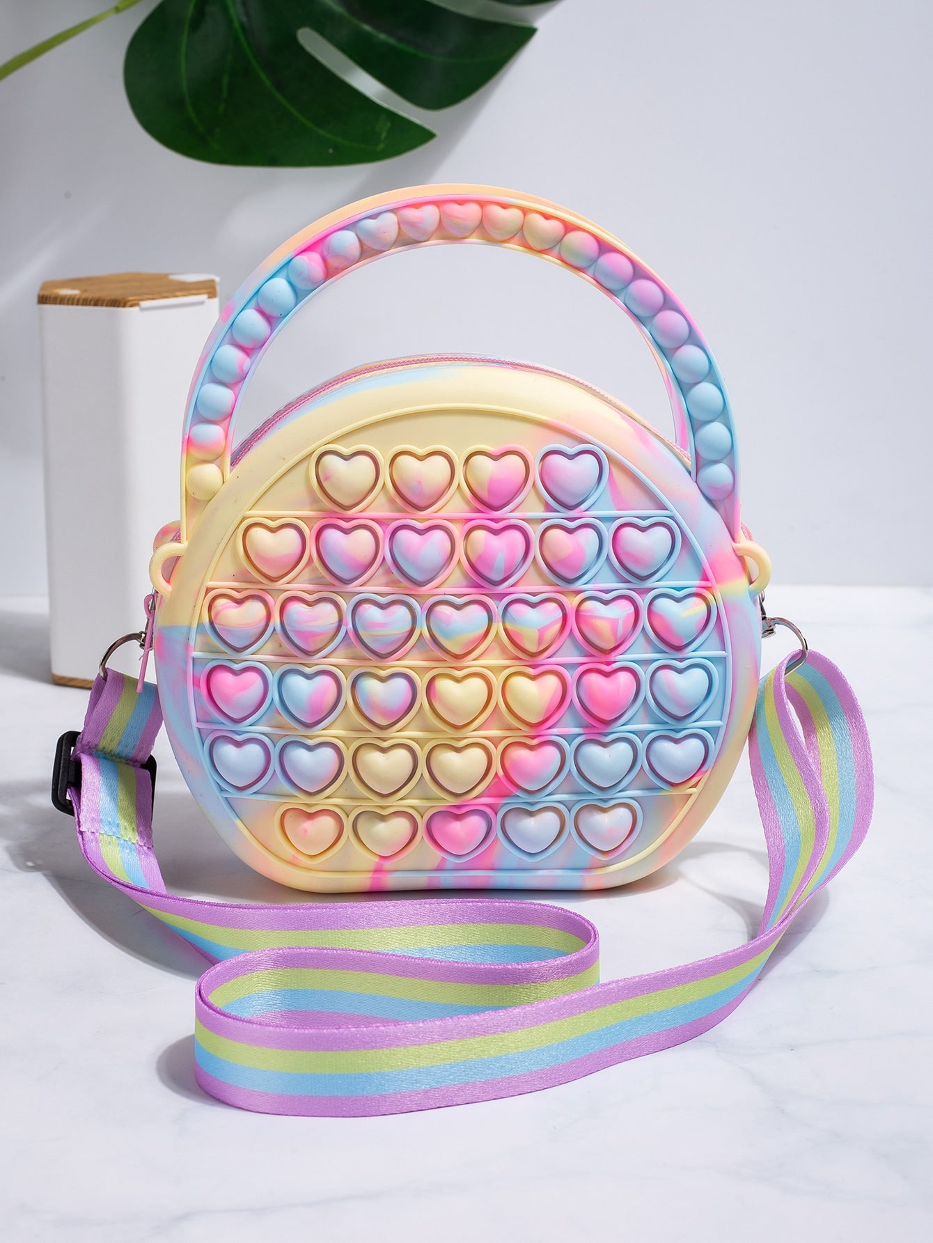 Mini Bubble Heart Purse - Twinkle Twinkle Little One