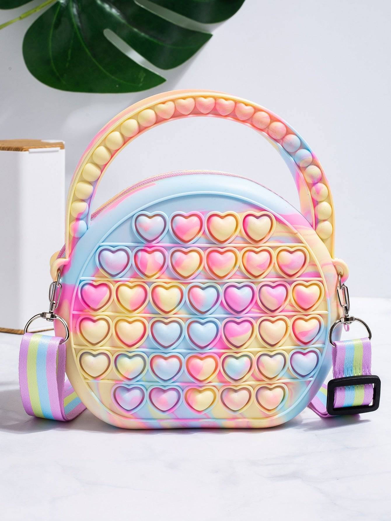 Mini Bubble Heart Purse - Twinkle Twinkle Little One