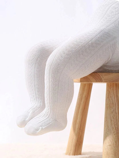 Cable Baby Tights - Twinkle Twinkle Little One
