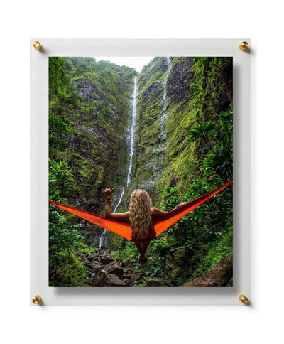 Double Panel 15" x 18" Acrylic Wall Frame - Twinkle Twinkle Little One