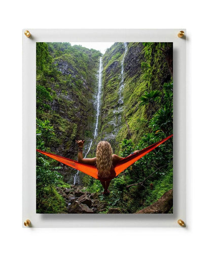 Double Panel 15" x 18" Acrylic Wall Frame - Twinkle Twinkle Little One