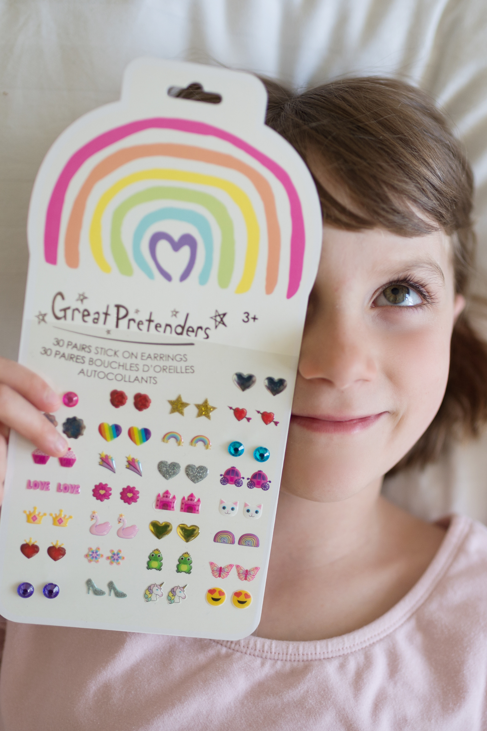 Rainbow Love Sticker Earrings - Twinkle Twinkle Little One