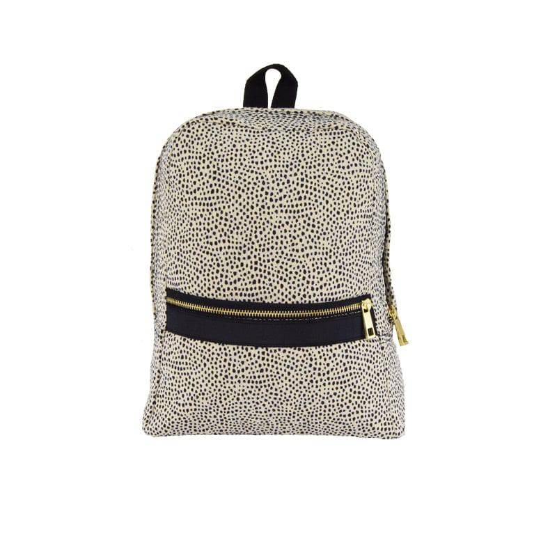 Cheetah Seersucker Small Backpack - Twinkle Twinkle Little One