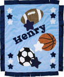 Applique Signature Blanket