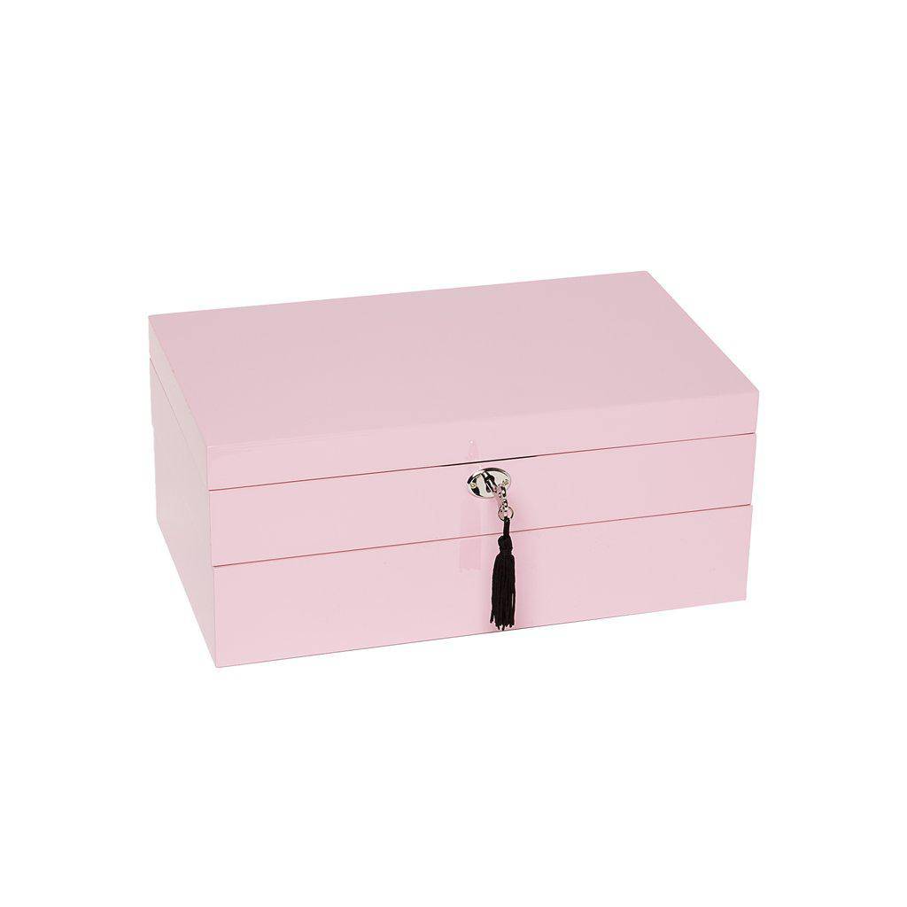 Rose Quartz High-Gloss Jewelry Box - Twinkle Twinkle Little One