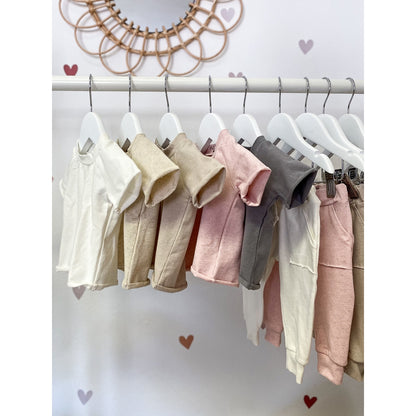 Speckled Tee & Pant Set - Blush - Twinkle Twinkle Little One