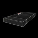 Acrylic Lucite Changing Tray With Side Compartments - Twinkle Twinkle Little One