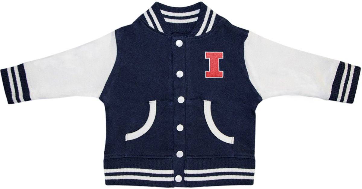 University of Illinois Varsity Jacket - Twinkle Twinkle Little One