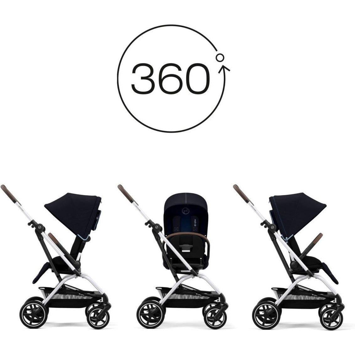 Cybex Eezy S Twist +2 V2 Stroller | Twinkle Twinkle Little One