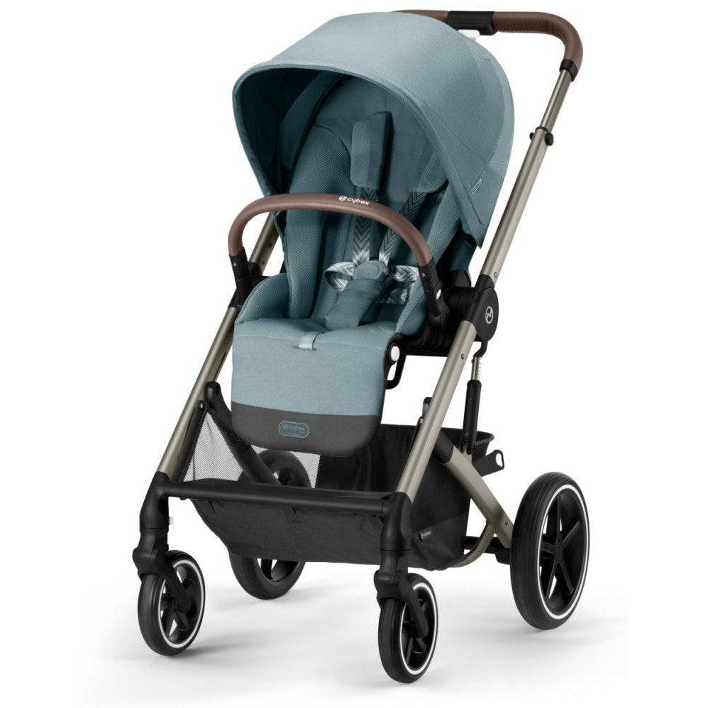Cybex Balios S Lux 2 Stroller - Silver + Lava Grey Seat Pack