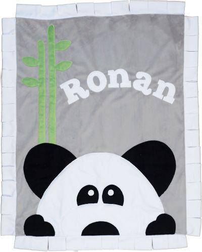 Personalized Mini Applique Blanket - Twinkle Twinkle Little One