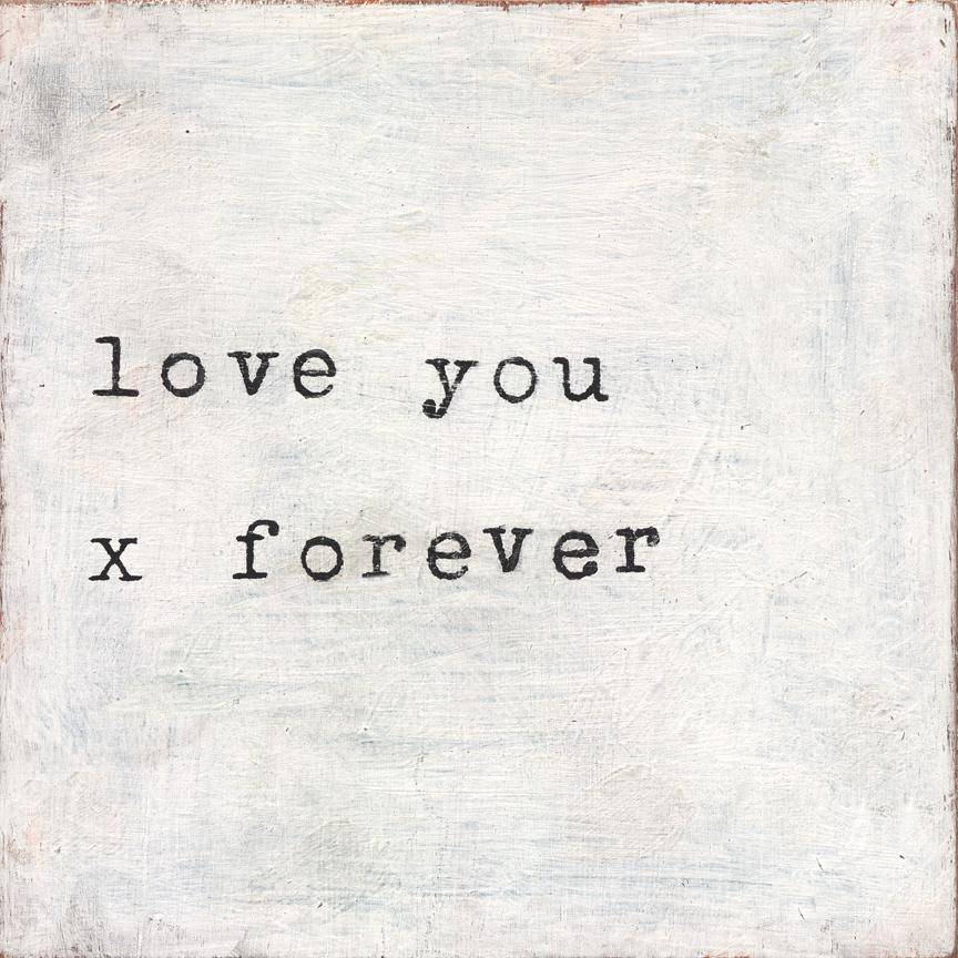 Love You X Art Print