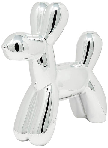Silver Balloon Dog Bank - 12" - Twinkle Twinkle Little One