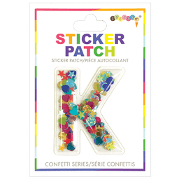 Initial Confetti Sticker Patch - Twinkle Twinkle Little One