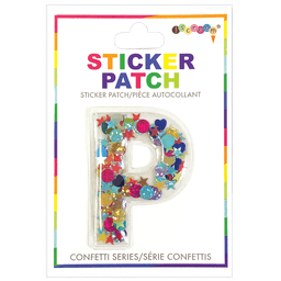 Initial Confetti Sticker Patch - Twinkle Twinkle Little One