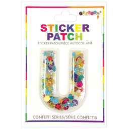 Initial Confetti Sticker Patch - Twinkle Twinkle Little One