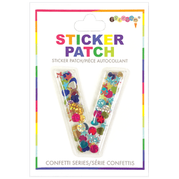 Initial Confetti Sticker Patch - Twinkle Twinkle Little One