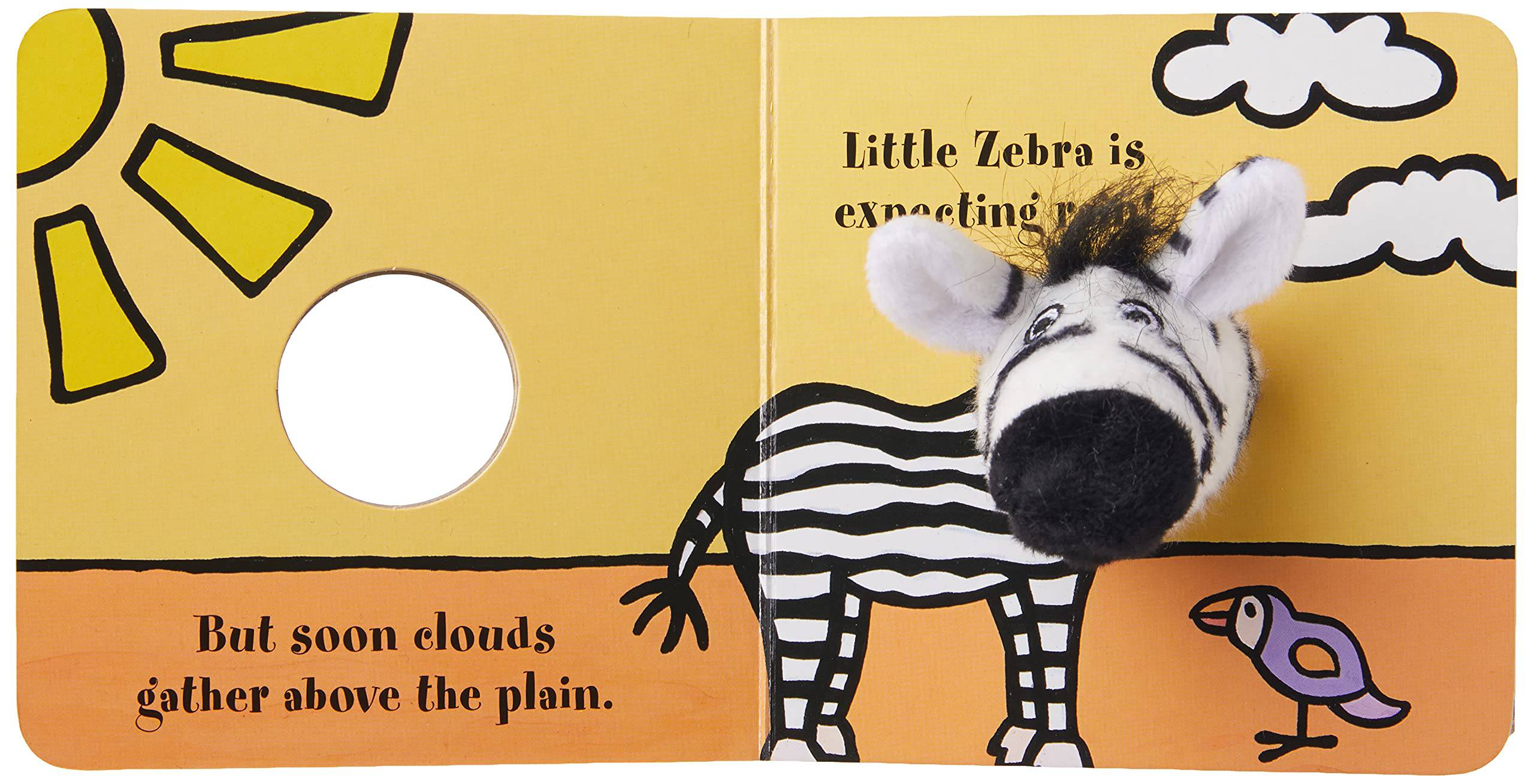Little Zebra Finger Puppet Book - Twinkle Twinkle Little One