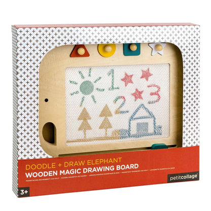Wooden Elephant Magic Drawing Board - Twinkle Twinkle Little One