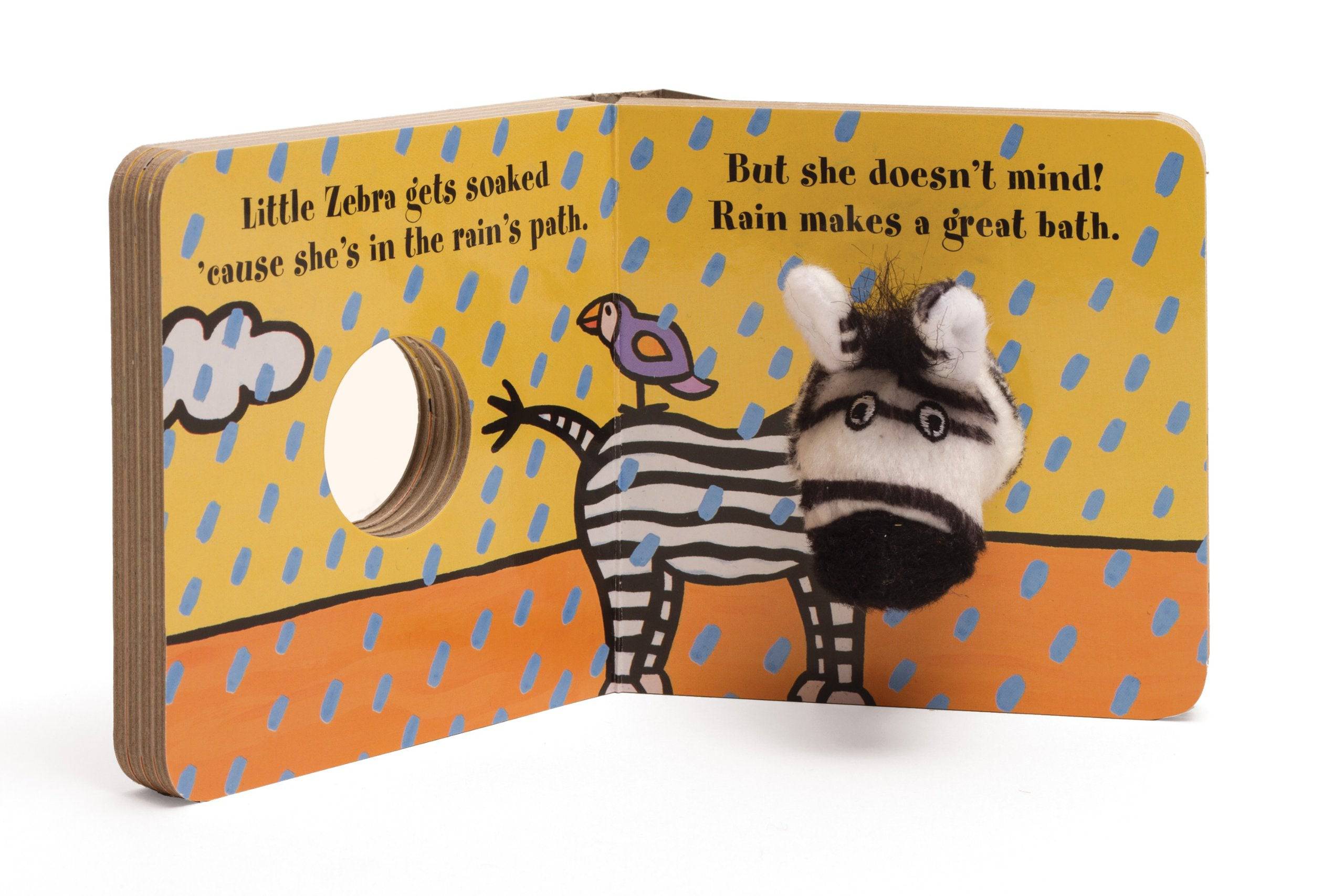 Little Zebra Finger Puppet Book - Twinkle Twinkle Little One
