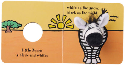 Little Zebra Finger Puppet Book - Twinkle Twinkle Little One