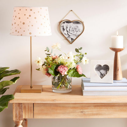 6x6 Marble Heart Frame - Twinkle Twinkle Little One