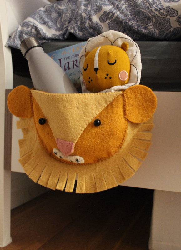 Mask Head Bedtime Pouch - Lion - Twinkle Twinkle Little One