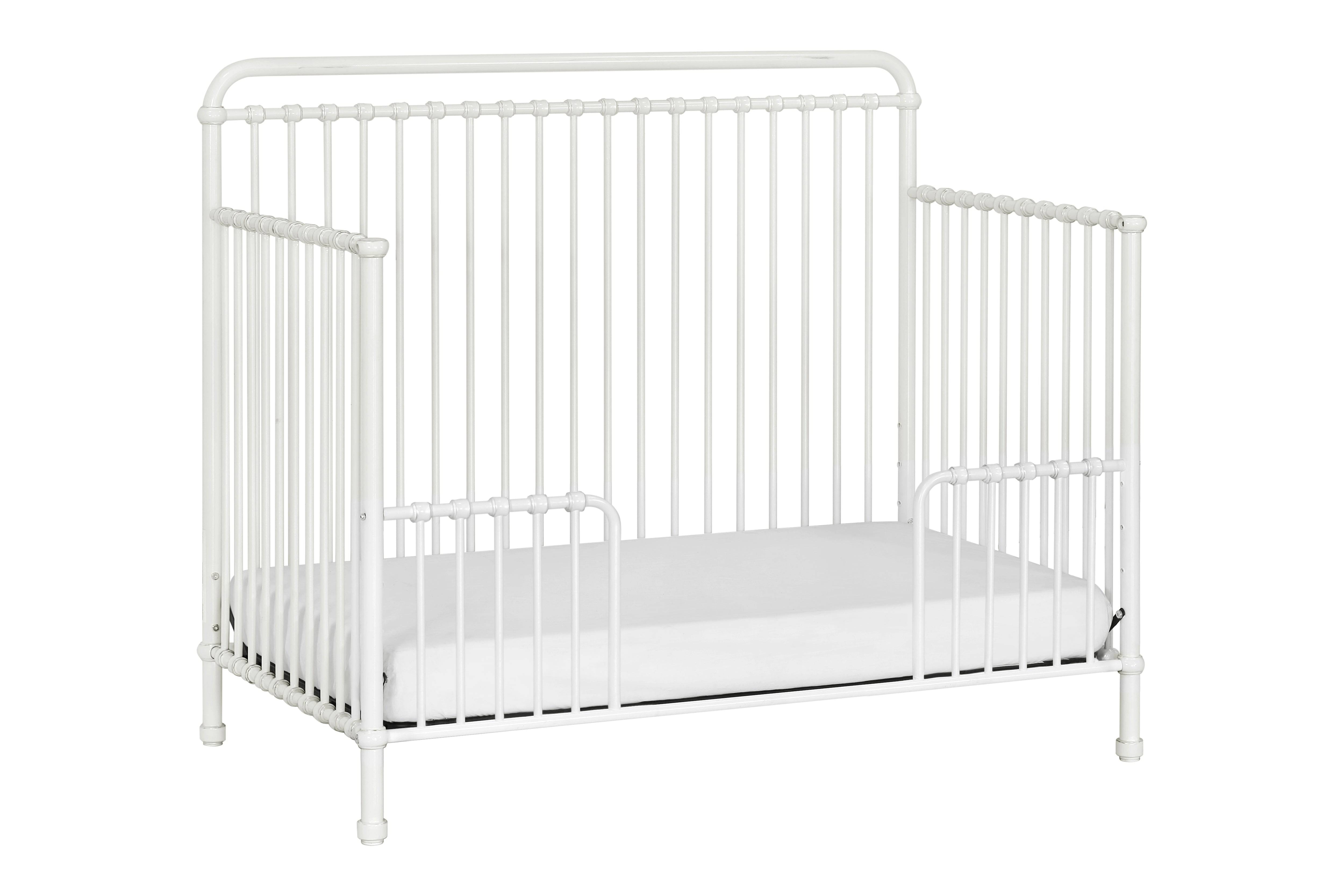 Winston 4-1 Convertible Crib in Washed White - Twinkle Twinkle Little One
