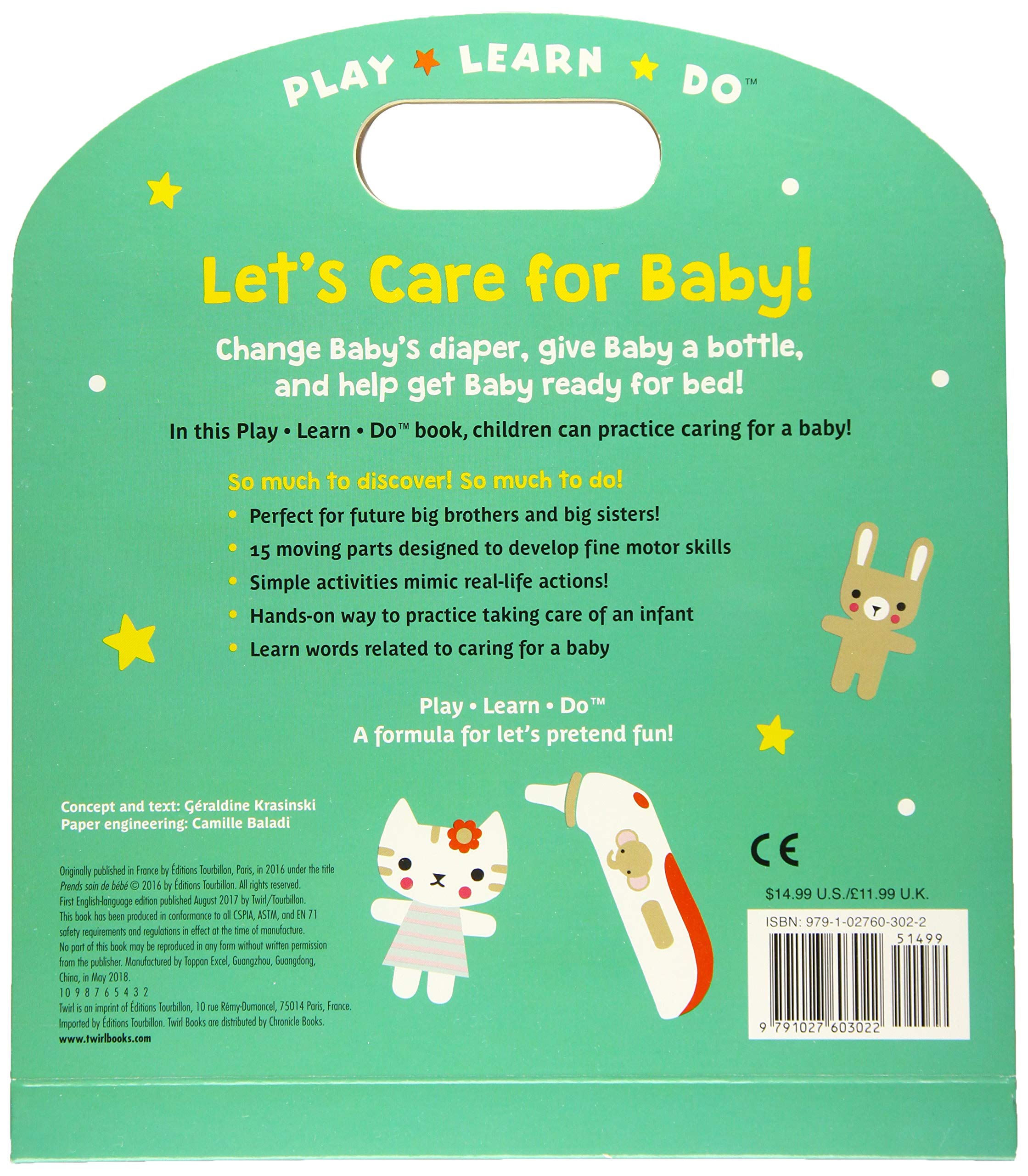 Let's Care for Baby! Board Book - Twinkle Twinkle Little One
