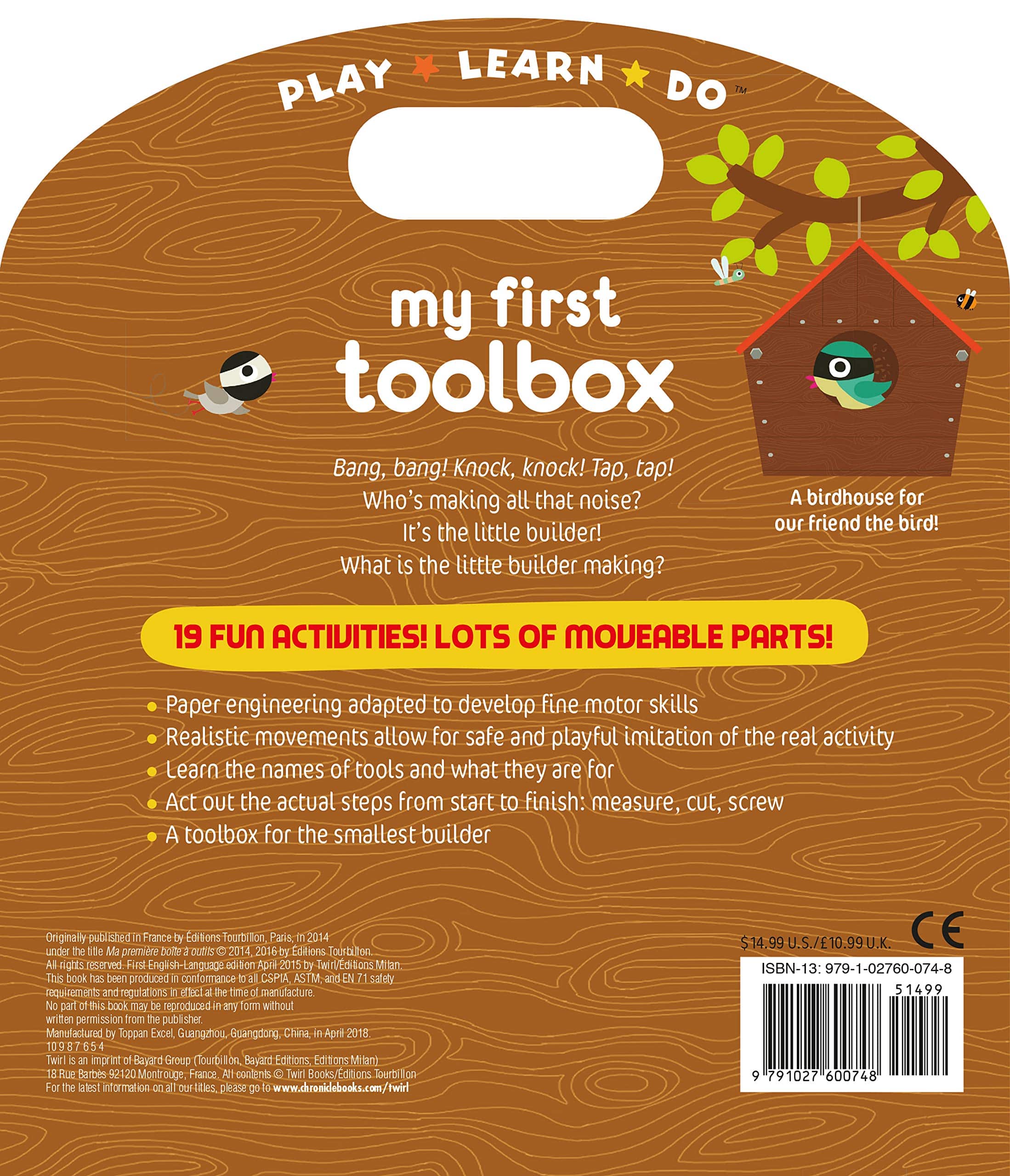 My First Toolbox Lift & Flap Book - Twinkle Twinkle Little One