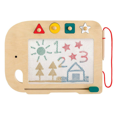 Wooden Elephant Magic Drawing Board - Twinkle Twinkle Little One