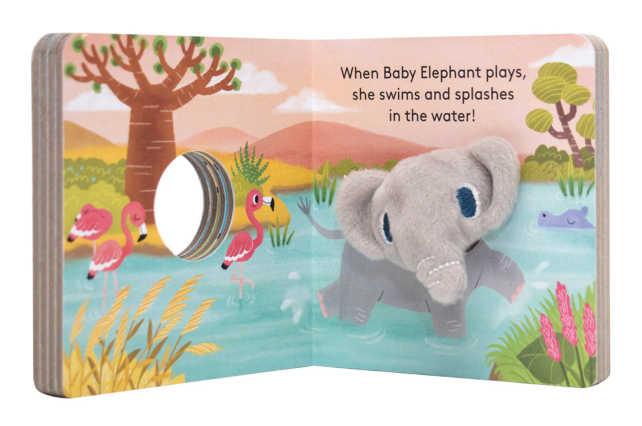 Baby Elephant Finger Puppet Book - Twinkle Twinkle Little One