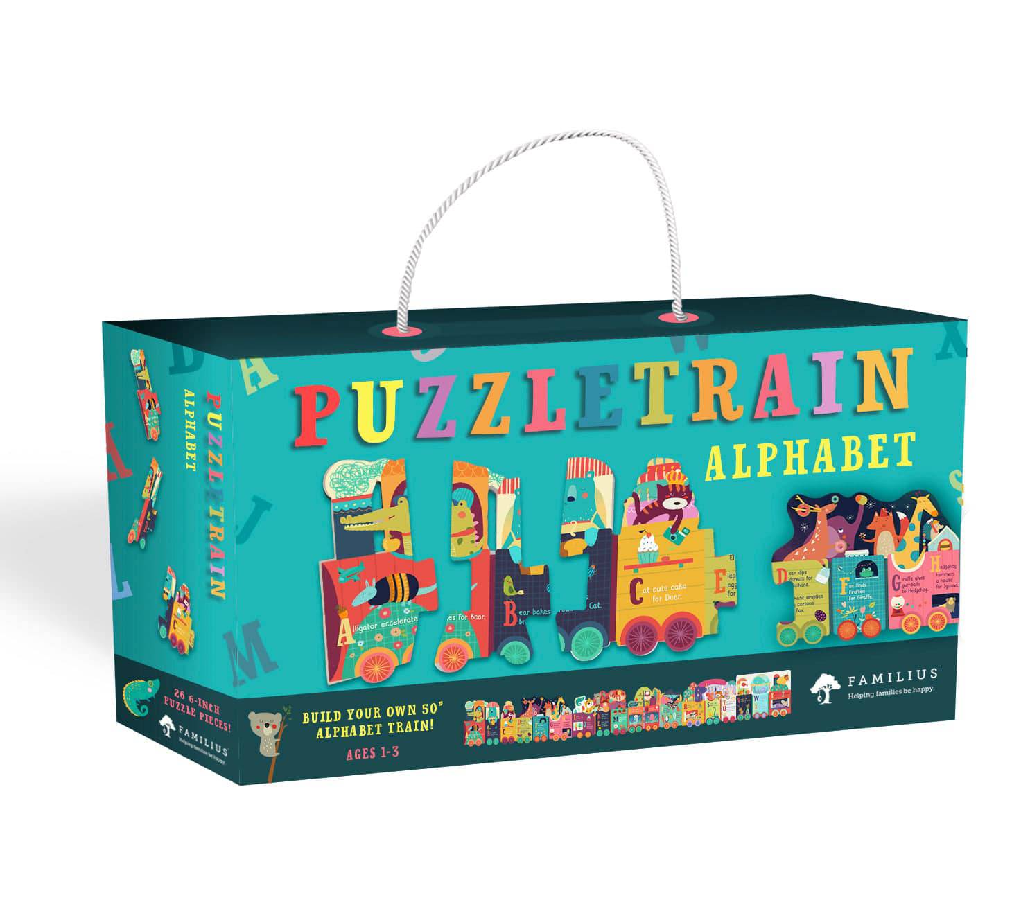 Puzzletrain Alphabet 26-Piece Puzzle - Twinkle Twinkle Little One