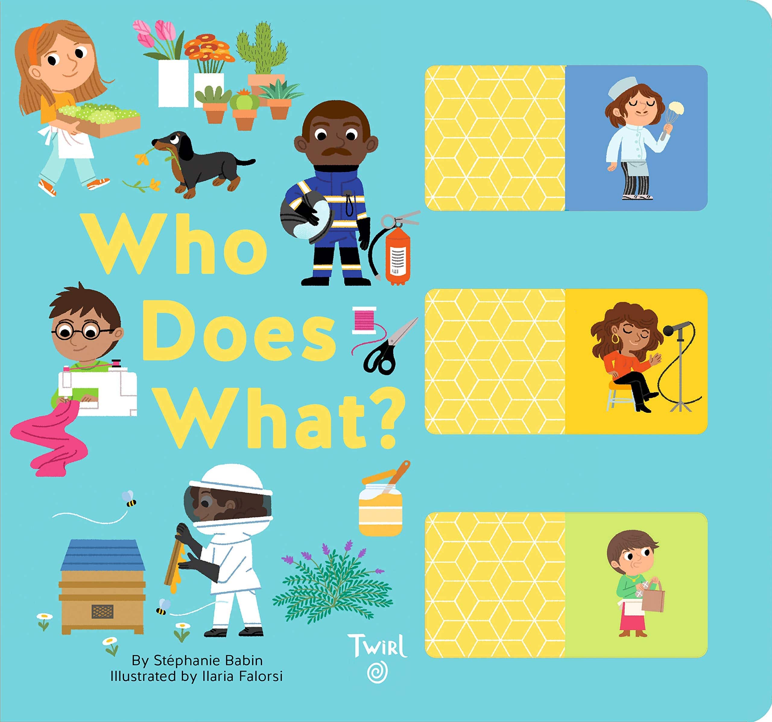 Who Does What?: A Slide-and-Learn Book - Twinkle Twinkle Little One