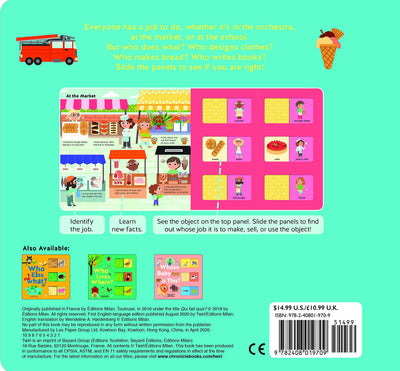 Who Does What?: A Slide-and-Learn Book - Twinkle Twinkle Little One