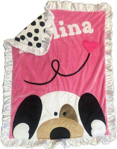 Personalized Mini Applique Blanket