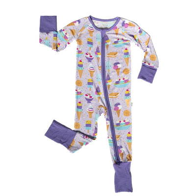 Wildberry Ice Cram Social Bamboo Viscose Zippy - Twinkle Twinkle Little One