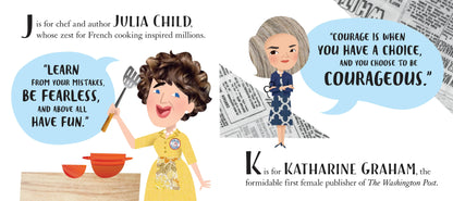 A is for Awesome Book! 23 Iconic Women Who Changed the World - Twinkle Twinkle Little One