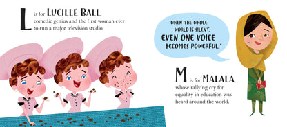 A is for Awesome Book! 23 Iconic Women Who Changed the World - Twinkle Twinkle Little One