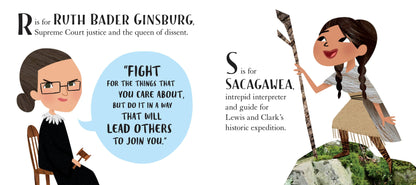 A is for Awesome Book! 23 Iconic Women Who Changed the World - Twinkle Twinkle Little One