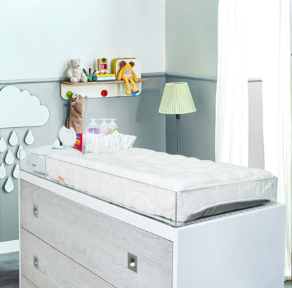 Acrylic Lucite Tray With Two Compartments - Twinkle Twinkle Little One