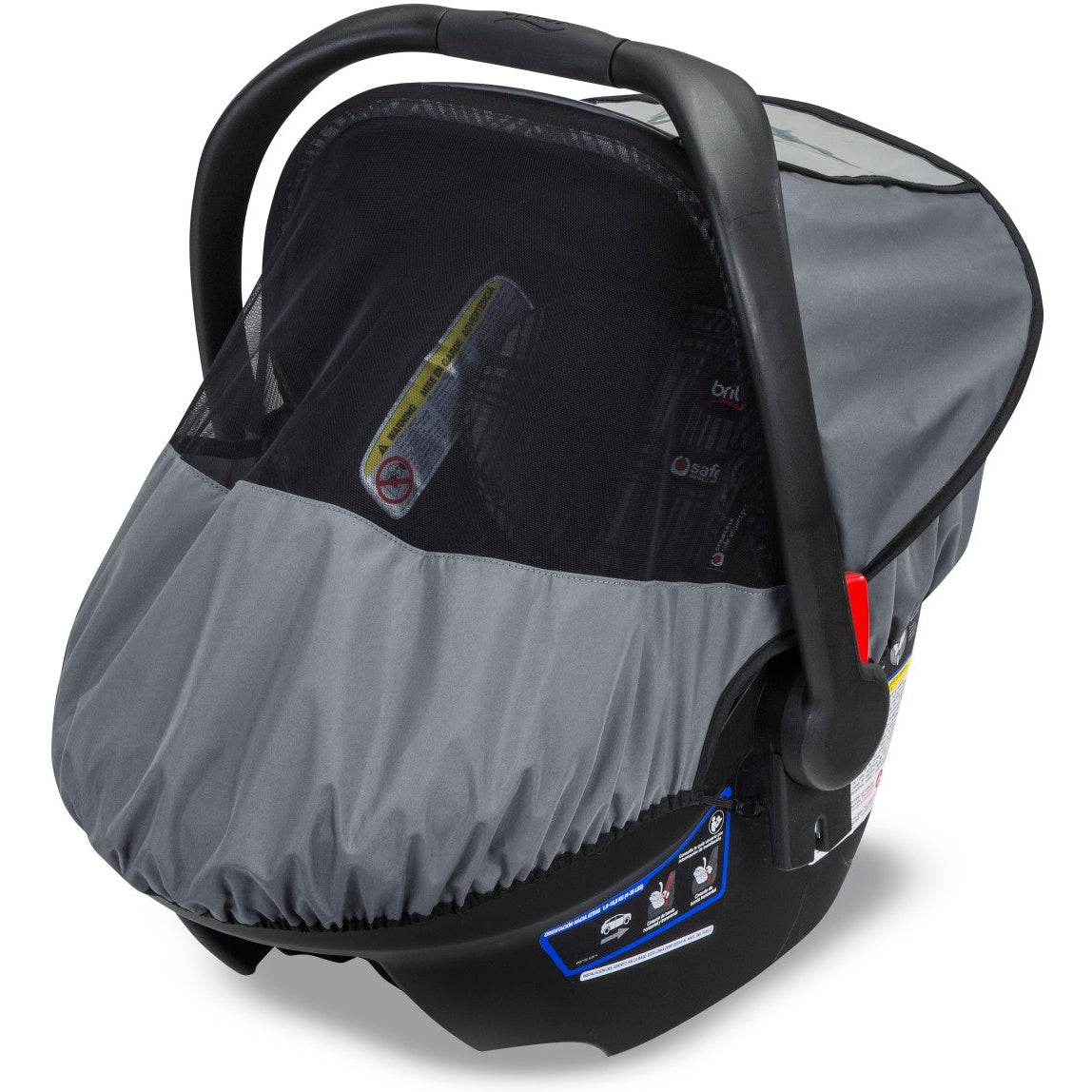 Britax B-Covered All-Weather Infant Car Seat Cover with UP 50+ - Twinkle Twinkle Little One