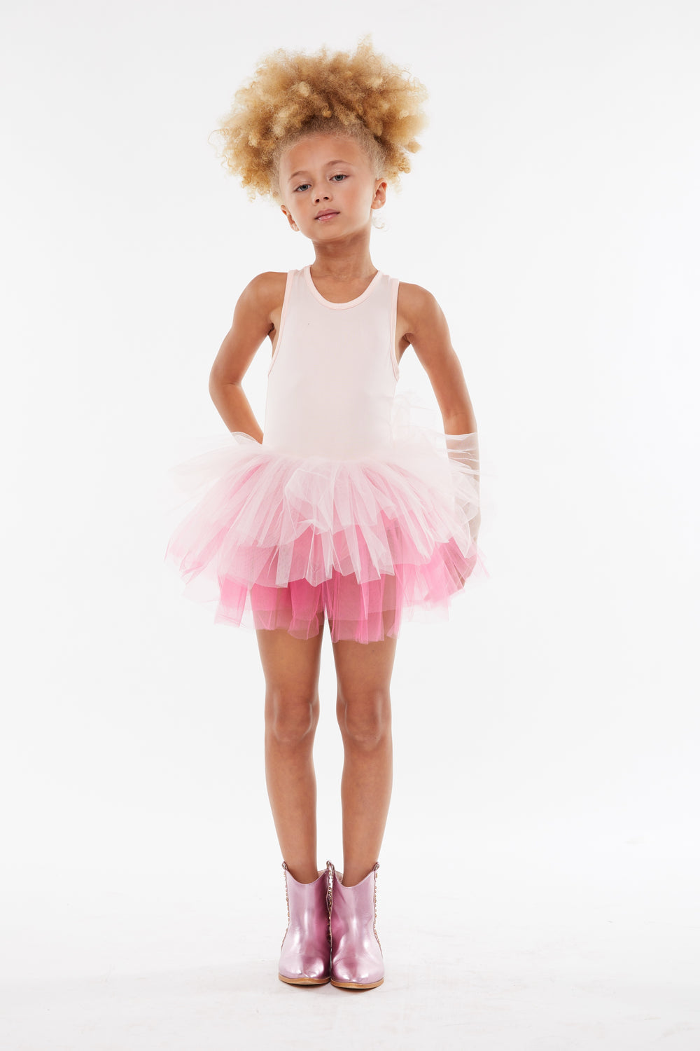 B.A.E Ombre Tutu Dress - Jewel Pink - Twinkle Twinkle Little One