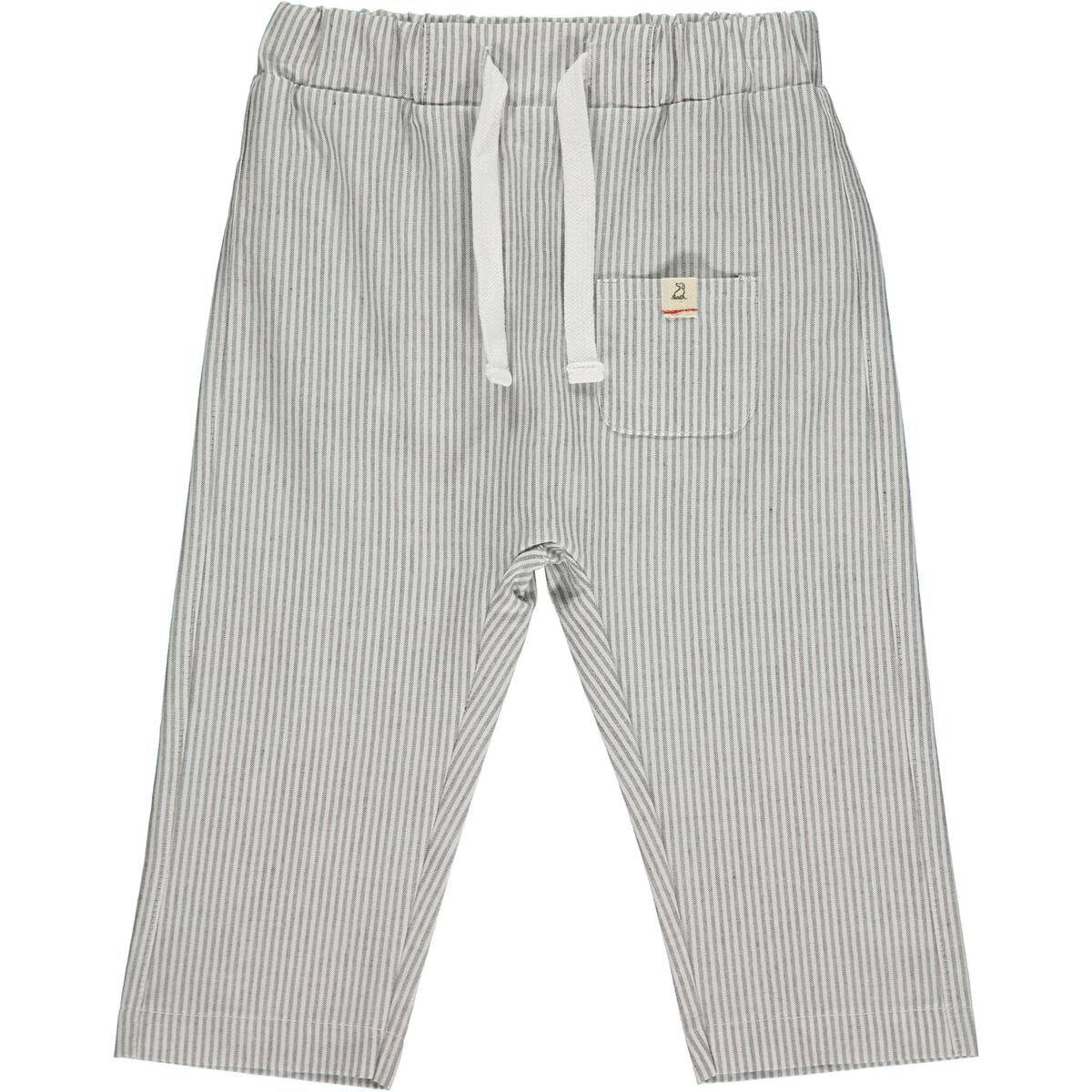 Beige Stripe Bosun Cotton Pants - Twinkle Twinkle Little One