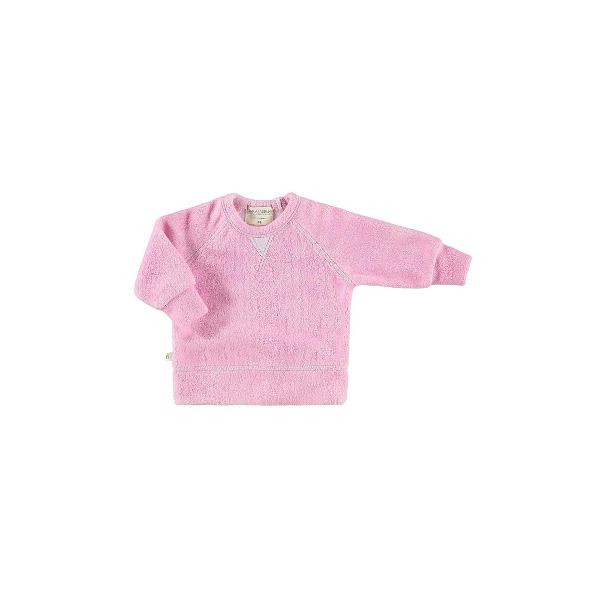 Pink Sherpa Raglan Loungewear Set - Twinkle Twinkle Little One