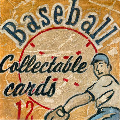 Baseball Cards - Canvas Reproduction