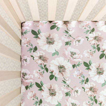 Fitted Crib Sheet - Twinkle Twinkle Little One