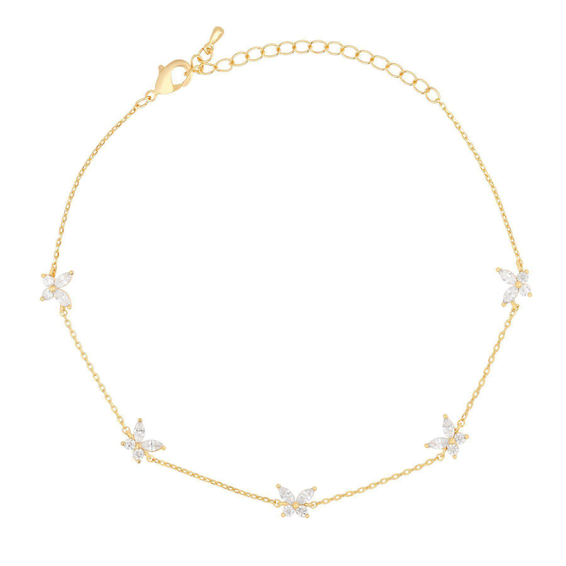 Born to Fly Anklet - Gold - Twinkle Twinkle Little One