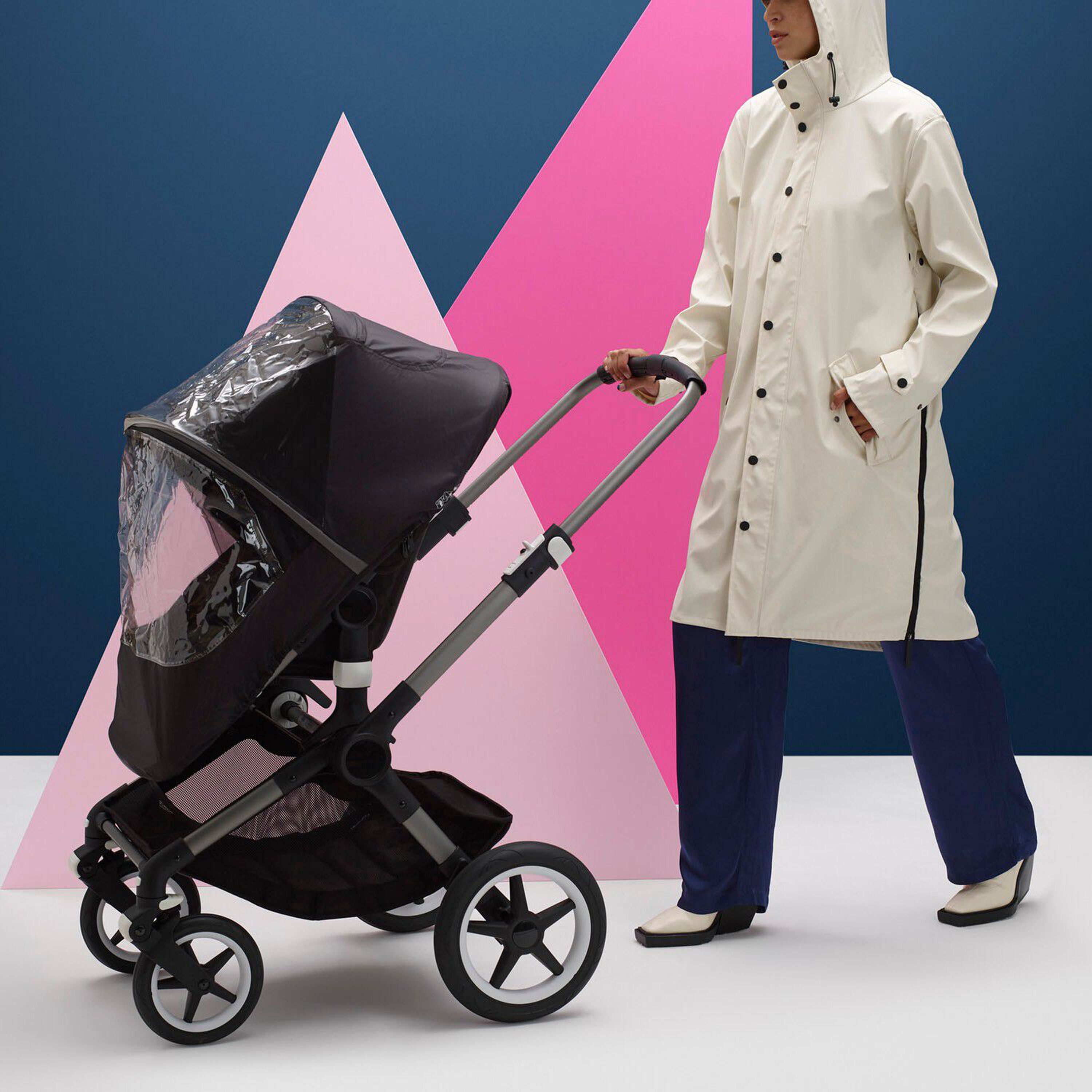 Bugaboo Fox High Performance Raincover - Twinkle Twinkle Little One