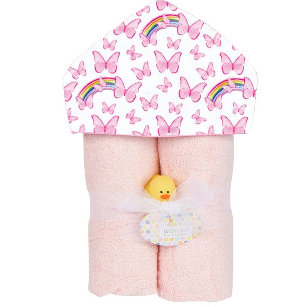 Butterfly Plush Deluxe Hooded Towel - Twinkle Twinkle Little One